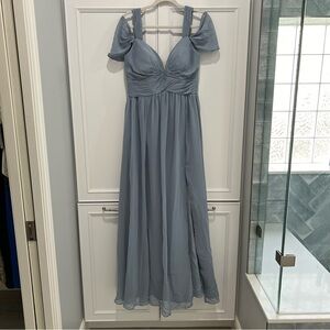 Azazie Floor Length Bridesmaid Dress
